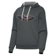 thumbnail image 1 of Women's Antigua Charcoal New Orleans Pelicans Victory Pullover Hoodie, 1 of 1