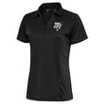 thumbnail image 1 of Women's Antigua Charcoal New York Black Yankees Tribute Polo, 1 of 1