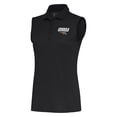 thumbnail image 1 of Women's Antigua  Charcoal Oral Roberts Golden Eagles Tribute Sleeveless Polo, 1 of 1