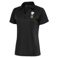thumbnail image 1 of Women's Antigua  Charcoal Pittsburgh Penguins Shamrock Tribute Polo, 1 of 1