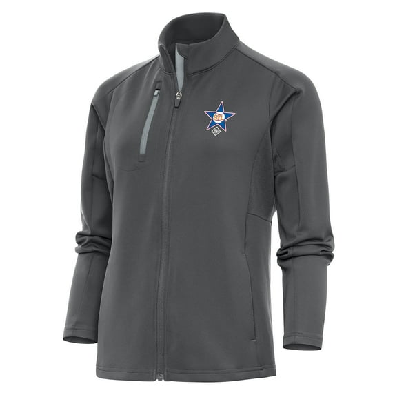 Women's Antigua Charcoal St. Louis Stars Generation Full-Zip Jacket