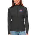 thumbnail image 1 of Women's Antigua Charcoal Toronto Rock Tribute Quarter-Zip Pullover Top, 1 of 1