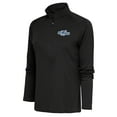 thumbnail image 1 of Women's Antigua  Charcoal Wilmington Blue Rocks Tribute Half-Zip Pullover Top, 1 of 1