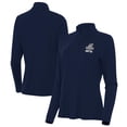 thumbnail image 1 of Women's Antigua  College Navy Seattle Seahawks 2025 NFC Champions Intent Quarter-Zip Pullover, 1 of 3