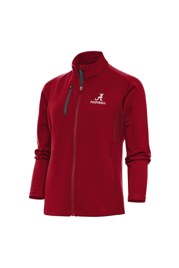 Women's Antigua  Crimson Alabama Crimson Tide Football Generation Full-Zip Jacket