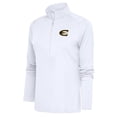 thumbnail image 1 of Women's Antigua  Emporia State Hornets White Tribute Half-Zip Top, 1 of 1