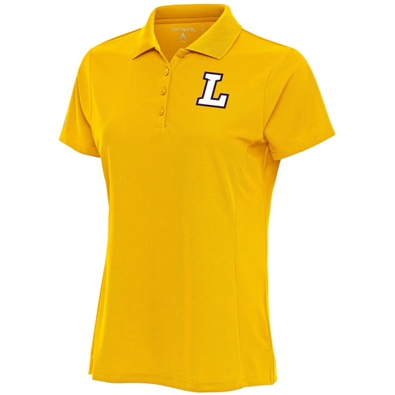 Women's Antigua  Gold Lipscomb Bisons Legacy Pique Polo