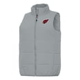 thumbnail image 1 of Women's Antigua  Gray Arizona Cardinals Experience Full-Zip Vest, 1 of 1