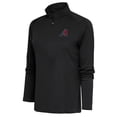 thumbnail image 1 of Women's Antigua  Gray Arizona Diamondbacks  Tribute Half-Zip Pullover Top, 1 of 1