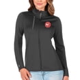 thumbnail image 1 of Women's Antigua Gray Atlanta Hawks Generation Full-Zip Jacket, 1 of 1