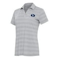 thumbnail image 1 of Women's Antigua Gray BYU Cougars Tunnel Polo, 1 of 1