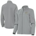 thumbnail image 1 of Women's Antigua Gray Christopher Bell Links 2 Full-Zip Golf Jacket, 1 of 3
