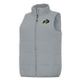thumbnail image 1 of Women's Antigua Gray Colorado Buffaloes Experience Full-Zip Vest, 1 of 1