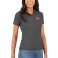 thumbnail image 1 of Women's Antigua Gray Detroit Pistons Legacy Pique Polo, 1 of 1