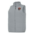 thumbnail image 1 of Women's Antigua Gray Florida Panthers Experience Full-Zip Vest, 1 of 1