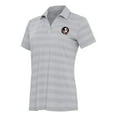 thumbnail image 1 of Women's Antigua Gray Florida State Seminoles Tunnel Polo, 1 of 1