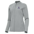 thumbnail image 1 of Women's Antigua Gray Kyle Busch Regard Full-Zip Jacket, 1 of 1