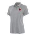 thumbnail image 1 of Women's Antigua Gray Louisville Cardinals Reprocess Polo, 1 of 1