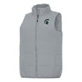 thumbnail image 1 of Women's Antigua Gray Michigan State Spartans Experience Full-Zip Vest, 1 of 1