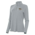 thumbnail image 1 of Women's Antigua Gray Nashville Predators Intent Quarter-Zip Top, 1 of 1