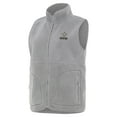 thumbnail image 1 of Women's Antigua  Gray New Orleans Saints Nostalgic Full-Zip Vest, 1 of 2