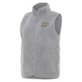 thumbnail image 1 of Women's Antigua  Gray Purdue Boilermakers Nostalgic Full-Zip Vest, 1 of 1