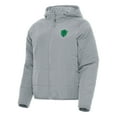 thumbnail image 1 of Women's Antigua Gray Seattle Sounders FC Universe Raglan Full-Zip Jacket, 1 of 1