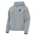 thumbnail image 1 of Women's Antigua Gray Villanova Wildcats Universe Full-Zip Puffer Jacket, 1 of 1