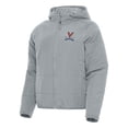 thumbnail image 1 of Women's Antigua Gray Virginia Cavaliers Universe Full-Zip Puffer Jacket, 1 of 1
