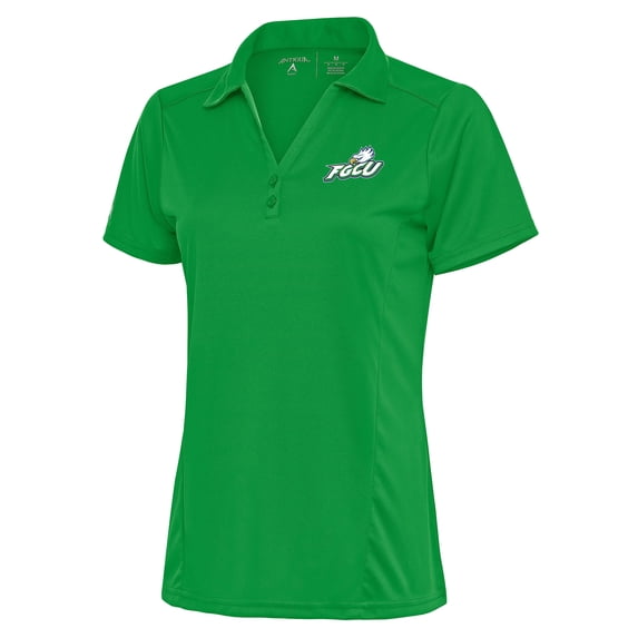 Women's Antigua Green Florida Gulf Coast Eagles Tribute Polo