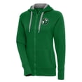 thumbnail image 1 of Women's Antigua Green Maine Celtics Victory Full-Zip Hoodie, 1 of 1