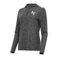 thumbnail image 1 of Women's Antigua  Heather Black Air Force Falcons Daybreak Quarter-Zip Hoodie, 1 of 1