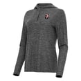 thumbnail image 1 of Women's Antigua Heather Black Angel City FC Daybreak Quarter-Zip Jacket, 1 of 1