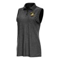 thumbnail image 1 of Women's Antigua  Heather Black Army Black Knights Recap Sleeveless Polo, 1 of 1