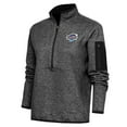 thumbnail image 1 of Women's Antigua  Heather Black Brooklyn Cyclones Fortune Half-Zip Pullover Jacket, 1 of 1