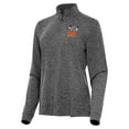 thumbnail image 1 of Women's Antigua  Heather Black Joey Logano Three-Time NASCAR Cup Series Champion Mentor Quarter-Zip Top, 1 of 1