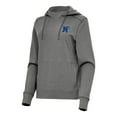 thumbnail image 1 of Women's Antigua Heather Black Memphis Tigers Justice Pullover Hoodie, 1 of 1