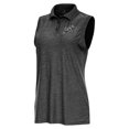 thumbnail image 1 of Women's Antigua  Heather Black Navy Midshipmen Recap Sleeveless Polo, 1 of 1
