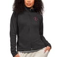 thumbnail image 1 of Women's Antigua Heather Black San Diego State Aztecs Course Full-Zip Jacket, 1 of 1