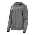 thumbnail image 1 of Women's Antigua Heather Charcoal Oklahoma City Thunder Seeker Full-Zip Hoodie Jacket, 1 of 1