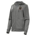 thumbnail image 1 of Women's Antigua Heather Charcoal Real Salt Lake Seeker Full-Zip Hoodie, 1 of 1