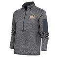 thumbnail image 1 of Women's Antigua  Heather Charcoal St. Lucie Mets Fortune Half-Zip Pullover Jacket, 1 of 1