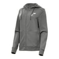 thumbnail image 1 of Women's Antigua Heather Charcoal Utah Jazz Seeker Full-Zip Hoodie Jacket, 1 of 1