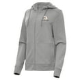 thumbnail image 1 of Women's Antigua  Heather Gray Austin Dillon Seeker Full-Zip Hoodie, 1 of 1