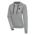 thumbnail image 1 of Women's Antigua Heather Gray Birmingham Black Barons Victory Pullover Hoodie, 1 of 1