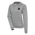 thumbnail image 1 of Women's Antigua  Heather Gray Boston Red Sox Brushed Metallic Victory Pullover Hoodie, 1 of 1