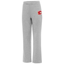 Women's Antigua Heather Gray Calgary Flames Victory Sweatpants