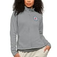 thumbnail image 1 of Women's Antigua Heather Gray Chicago Fire Team Logo Course Full-Zip Jacket, 1 of 1