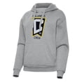 thumbnail image 1 of Women's Antigua Heather Gray Columbus Crew Victory Pullover Hoodie, 1 of 1