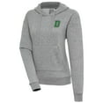 thumbnail image 1 of Women's Antigua  Heather Gray Dartmouth Big Green Victory Pullover Hoodie, 1 of 1